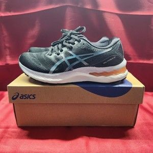 ASICS Women's GEL-NIMBUS 23   Black Carrier Gray Running Shoes 1012A885 Grey New